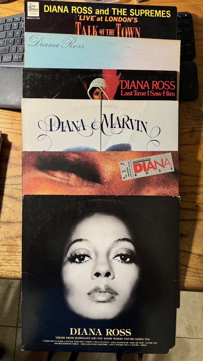 CLASSIC VINYL ALBUM: Six Diana Ross Albums Instant Collection w