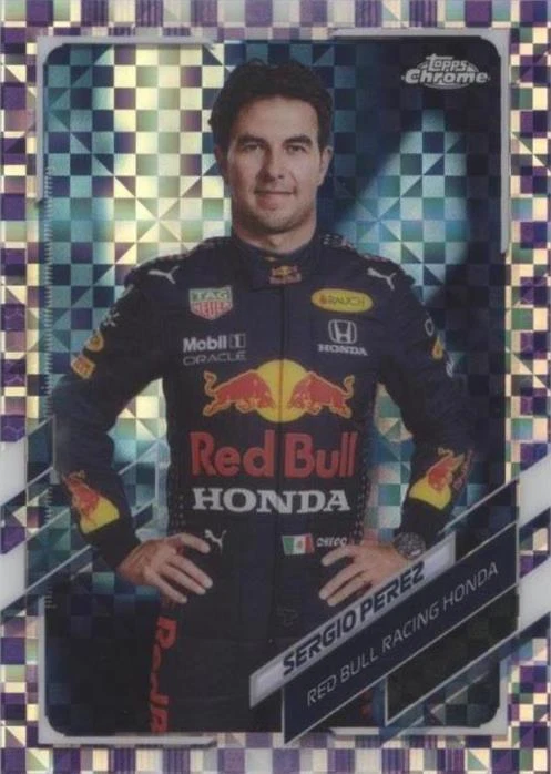Purple Checker Flag Refractor