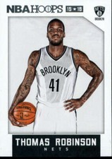 2015-16 Panini Hoops #175 Thomas Robinson NM-MT Nets