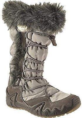 NEW PRIMIGI GIRLS SILVER MACY WINTER GORE TEX BOOT EURO  27 US 10