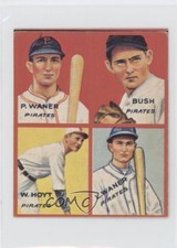 1985 1935 Goudey 4-in-1 Reprints Paul Waner Guy Bush Waite Hoyt Lloyd HOF 0b0
