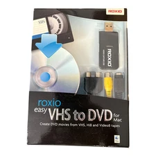 Roxio Easy VHS to DVD for Mac | VHS, Hi8, V8 Video to DVD or Digital Converter