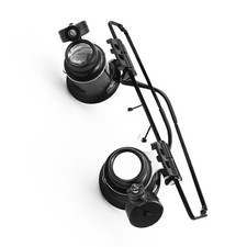 20x Magnifying Eye Magnifier Glasses Loupe Lens Jeweler Watch Repair LED Light-