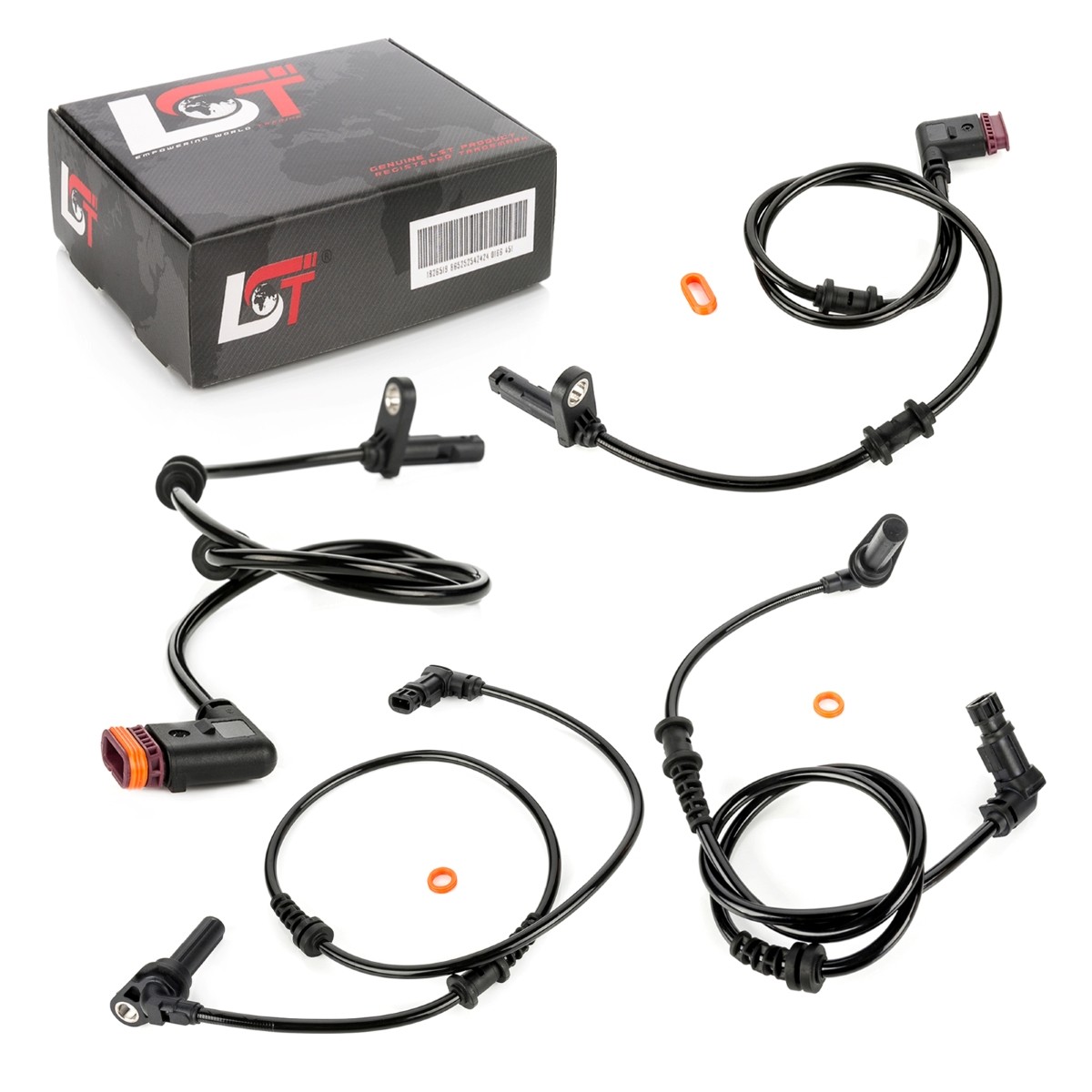 4x ABS Wheel Speed Sensor Set Front Rear for MERCEDES-BENZ E-CLASS W212 S212