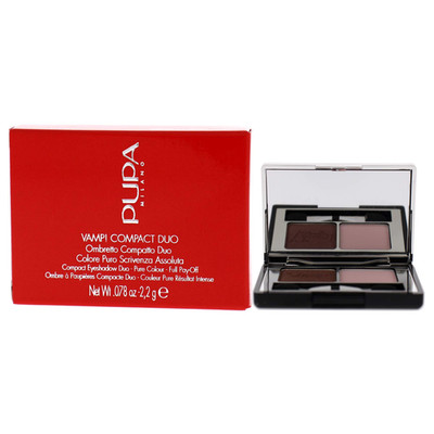 Vamp Compact Duo Eyeshadow - 003 Soft Mauve By Pupa Milano For Women - 0.078 Oz