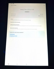 Samsung Galaxy Tab A 2018 10,5 Zoll Wi‑Fi 34GB Grau Android SM‑T590