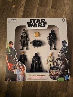 Star Wars Darth Action Figure Set of 6 NIB Hasbro