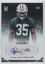 2014 Panini Rookies & Stars Longevity Parallel Signatures Calvin Pryor Auto 7h6