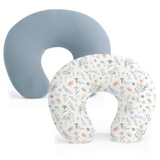 2 Pack Nursing Pillow Covers, Stretchy and Soft Nursing Cover for Breastfeedi...