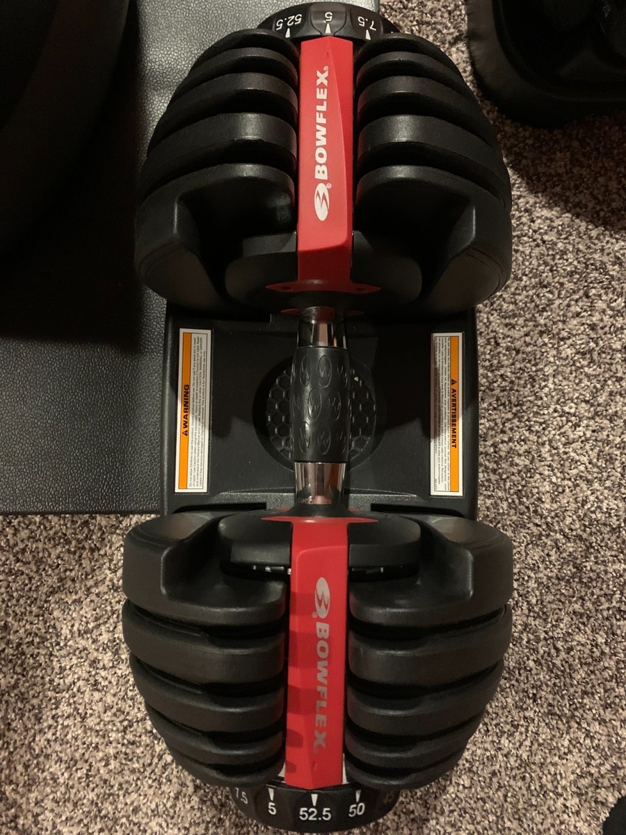 Bowflex SelectTech 552 Adjustable Single Dumbbell (100748) for