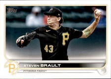 2022 Topps Series 1 - Steven Brault Pittsburgh Pirates #307