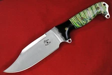 2011 Busse Custom Nuclear ASH1 Bowie Variant .23" Satin INFI G10 G-rexed Marble