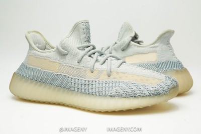 ADIDAS YEEZY BOOST 350 V2 USED SIZE 8 CLOUD WHITE FW3043