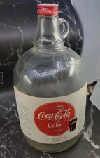 Vintage 1950's Coca-Cola One Gallon Syrup Bottle Nice Condition