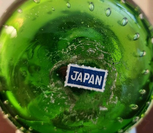 Beautiful Vintage Pear Shaped Paper Weight Marked "Japan" - Picture 3 of 3