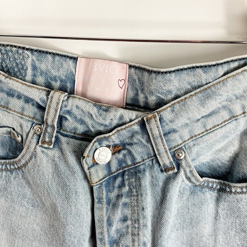 Revice Denim Light Wash Jeans Angled Waistband 28 - Flaw - Foto 2 di 9