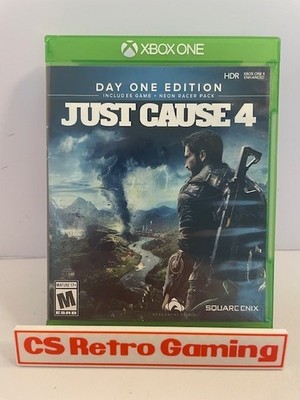 Just Cause 4 Day One Edition (Microsoft Xbox One) Complete w/Inserts Tested