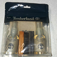Timberland Shoe Care Kit 2x Balm Proofer Water Stain Repellent Brush