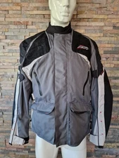 RST Motorcycle Bikers Jacket - Medium - Grey - Contour Plus. vvgc. Textile