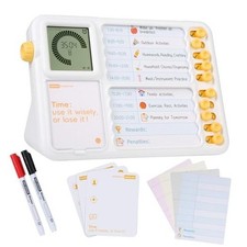 Visual Timer for Kids with Planning Board, ADHD Timer for Kids, 2.8inch Screen