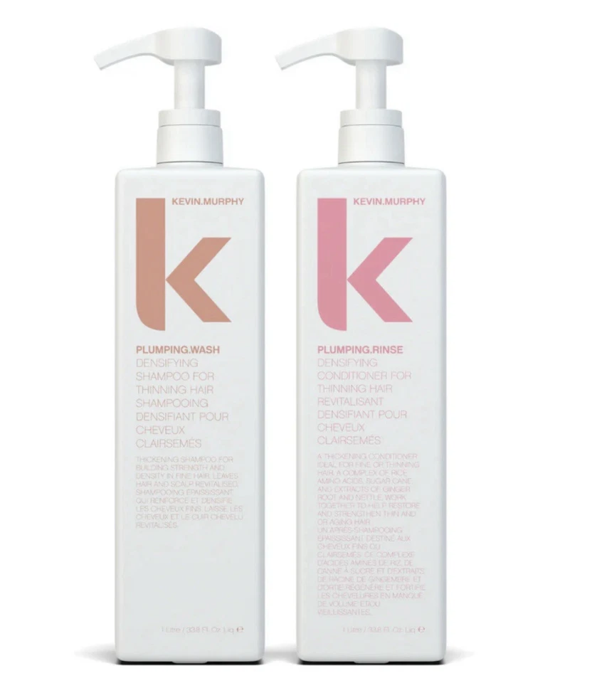 KEVIN.MURPHY Plumping Wash And Rinse Duo 1000ml, Litres
