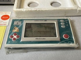 Nintendo Game & Watch DONKEY KONG JR. DJ-101 Japan Console Box Manual Tested #60