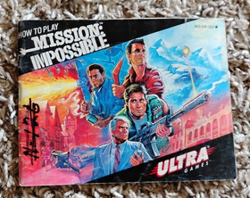 Mission: Impossible for the NES - Cartridge & Manual - TESTED WORKING - Retro MI