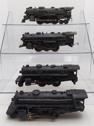 Locomotoras de vapor Lionel vintage surtidas calibre O: 1654, 1666, 2037 y 6110 [4] | Zustand: Used