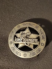 The Legend of the Lone Ranger  Pewter Belt Buckle TV Promo 1980