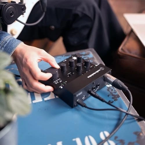 Audio-Technica AT-UMX3 USB Audio Mixer Audio Interface USB Type-C - Image 2 of 4