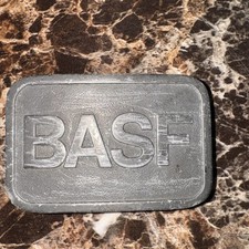 VTG BASF CASSETTE BELT BUCKLE MUSIC INDUSTRY RECORD LABEL ROCK COUNTRY ARTIST