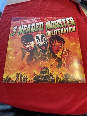 3 Headed Monster - Obliteration- Vinyl - insane clown posse - Ouija Macc - Esham
