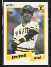 1990 Fleer Barry Bonds #461 Pittsburgh Pirates