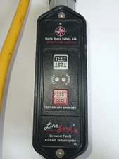 NORTH SHORE SAFETY LINE GARD GROUND FAULT CIRCUIT INTERRUPTER MODEL PGFI-1211N