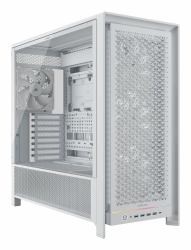 Corsair Bianco Frame 5000 Rs E-Atx Tower In Vetro Temperato Usb-C - Immagine 3