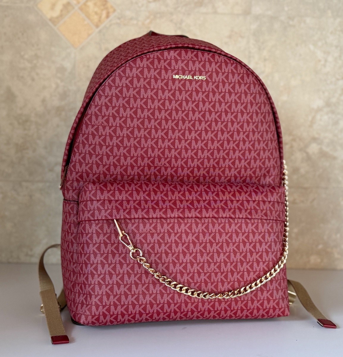 MICHAEL KORS MK柄 ボストンバッグ s-l1200.jpg