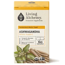 Living Alchemy Ferment Active Ashwagandha: Stress Support 60 capsules