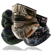 Men's Neck Gaiter Warmer Fleece Ski Mask Cover Hunting Mask Winter for Christmas