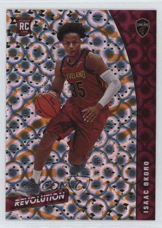 2020-21 Panini Revolution Rookies Groove Isaac Okoro #142 Rookie RC 1i5t