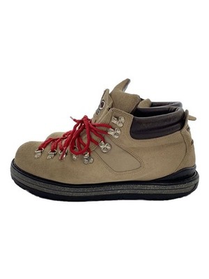 visvim Trekking Boots UK9.5 Beige Suede Heel 3cm Worn #EH