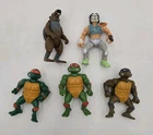 TMNT 1988 Teenage Mutant Ninja Turtles Playmates Vintage Original Lot Set of 5