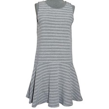 Loft Cotton Blend Drop Waist Mini Dress Size XS 