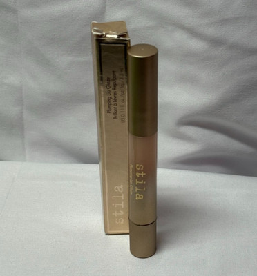 Stila Plumping Lip Glaze Clear 0.11oz 3.5ml Full Size NEW NIB