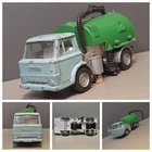 Vintage Dinky Toys Ford Johnston Road Sweeper No 449 Diecast Metal 1970s Repaint