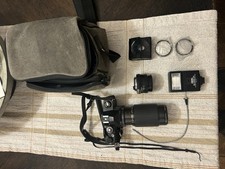 Chinon CM4S 35mm SLR Film Camera Bundle 50mm. Untested