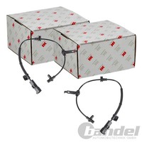 2X NK ABS-SENSOR Raddrehzahl Hinten Passend FüR Ford Galaxy Mondeo S-MAX