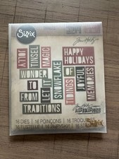 TH2 Tim Holtz Sizzix Thinlits Dies  HIP HAUNT...