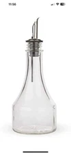 TableCraft H608416 8 Oz. Oil / Vinegar Bottle with S/S Pourer