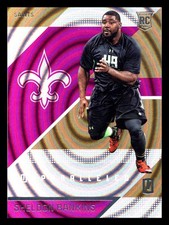 Sheldon Rankins 2016 Unparalleled #191 Rookie RC New Orleans Saints Purple