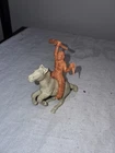 Vintage Marx Fort Apache 60mm Vinyl Indian on Horseback